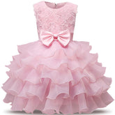 Children Luxury Party Formal Dress For Wedding Birthday Kids Christmas-TB00841-Veeddydropshipping